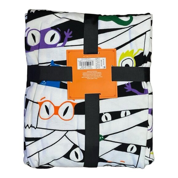 Hyde & Eek Women's Mummy Halloween Glow In The Dark Pajama Set Size Small NWT - Picture 2 of 5